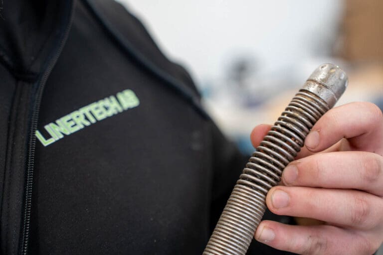 Kamerainspektion av rör vid relining